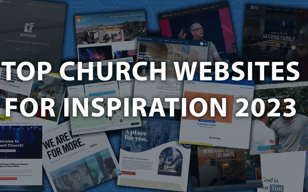 26 Top Church Websites in 2023